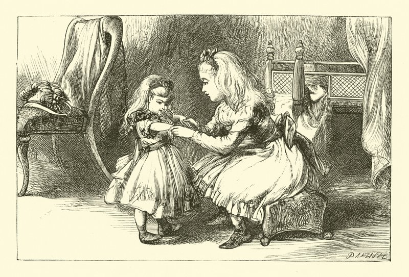 Dolly e sua mãe de English School