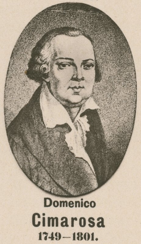 Domenico Cimarosa (gravura) de English School