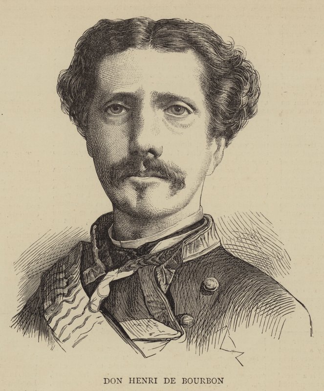 Don Henri de Bourbon (gravura) de English School