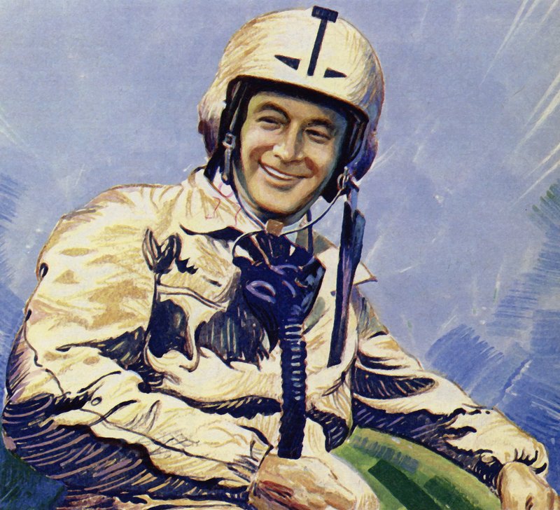 Donald Campbell e Blue Bird mantiveram o recorde de velocidade em terra brevemente de English School