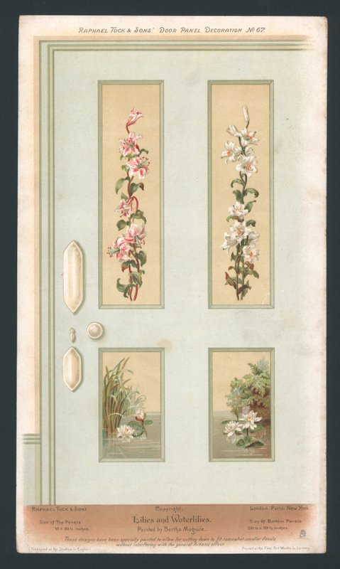 Decoração do painel da porta de English School