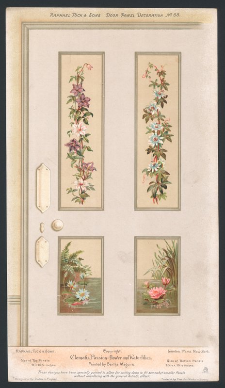Decoração do painel da porta de English School