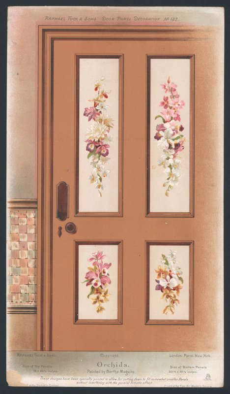 Decoração do painel da porta de English School