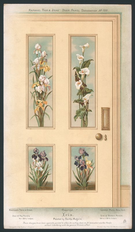 Decoração do painel da porta de English School