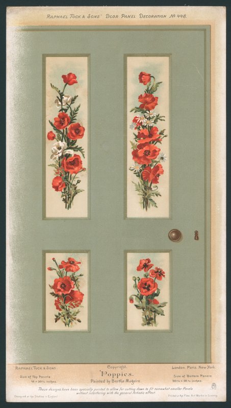 Decoração do painel da porta de English School