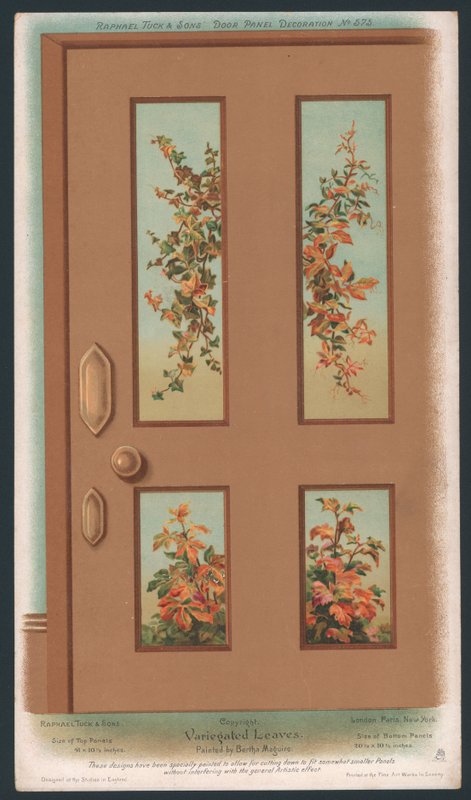 Decoração do painel da porta de English School