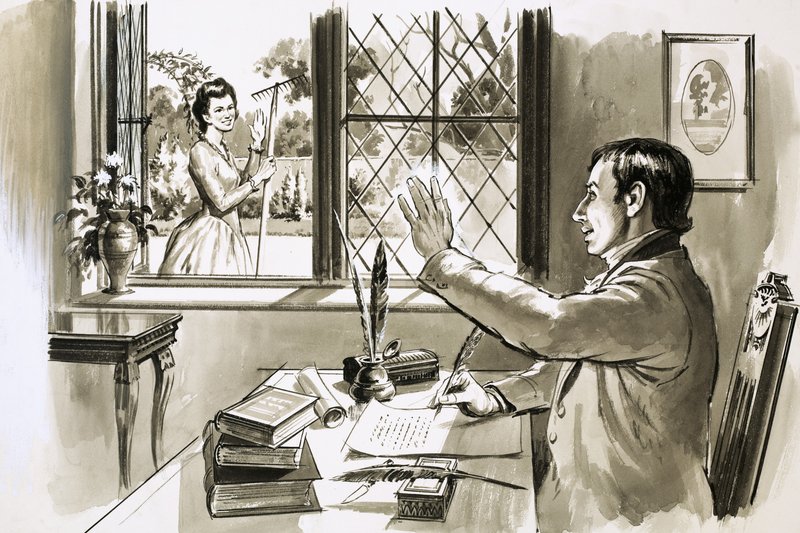 Dorothy Wordsworth foi a inspiração para muitos poemas de seu irmão William de English School