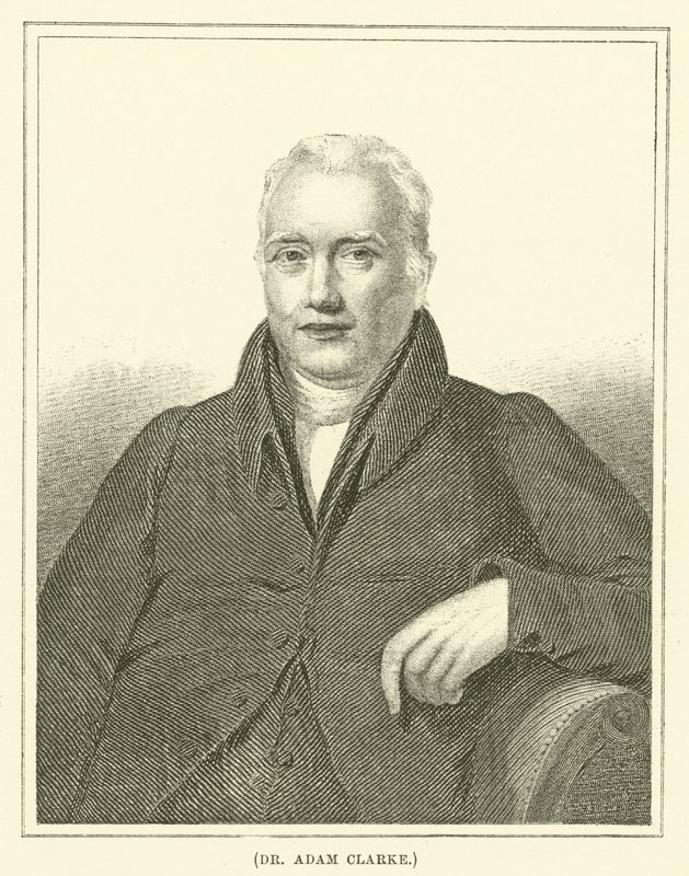 Dr. Adam Clarke (gravura) de English School