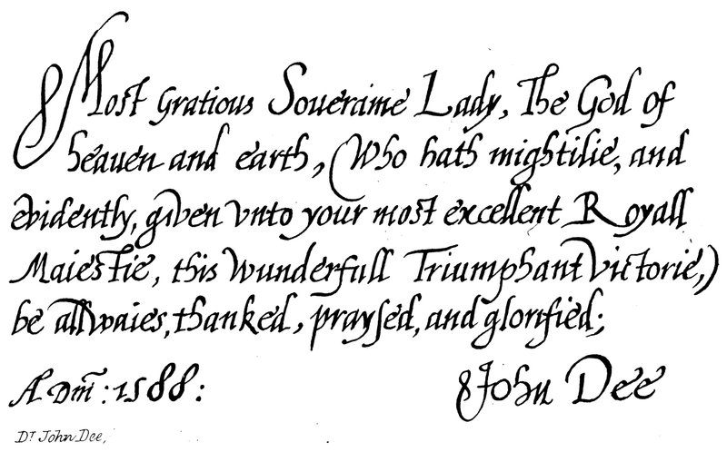 Dr John Dee de English School