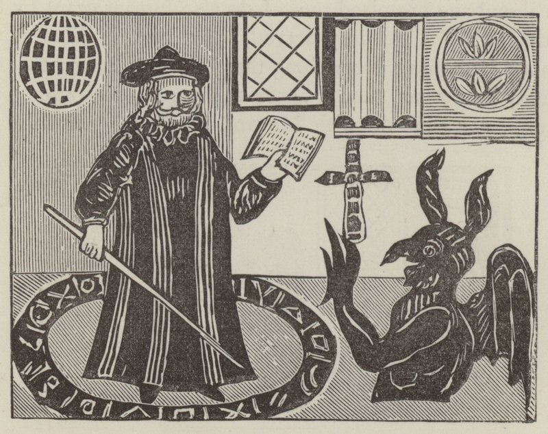 Dr. John Faustus (gravura) de English School