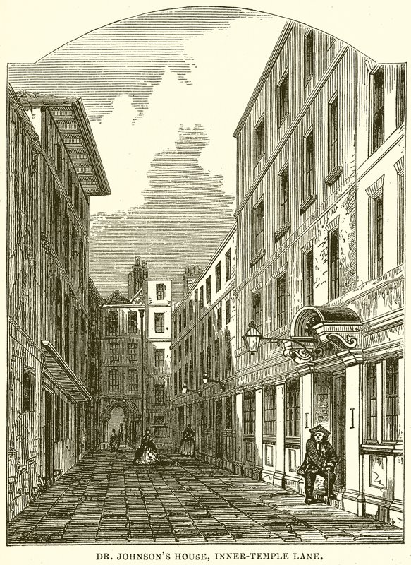 Casa do Dr. Johnsons, Inner-Temple Lane de English School