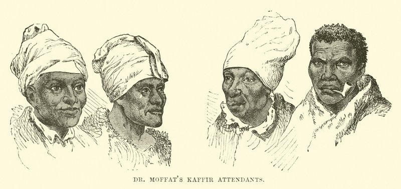 Moffats Kaffir assistentes de English School
