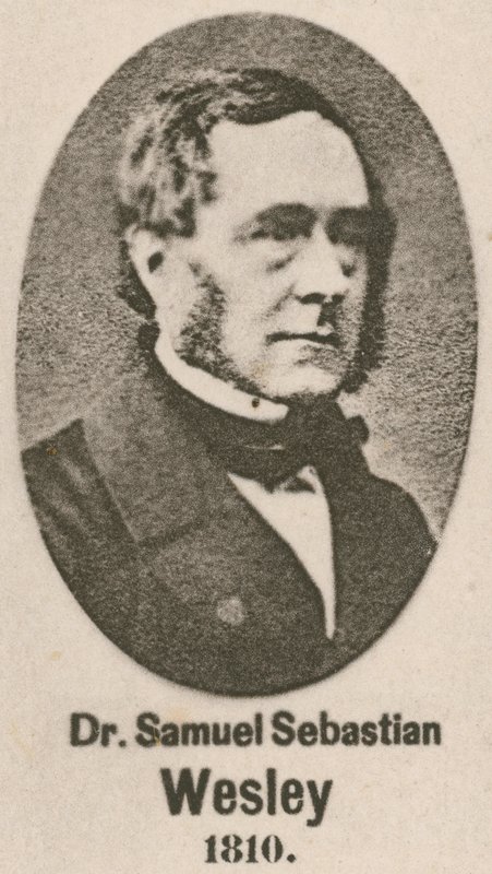 Dr. Samuel Sebastian Wesley (gravura) de English School