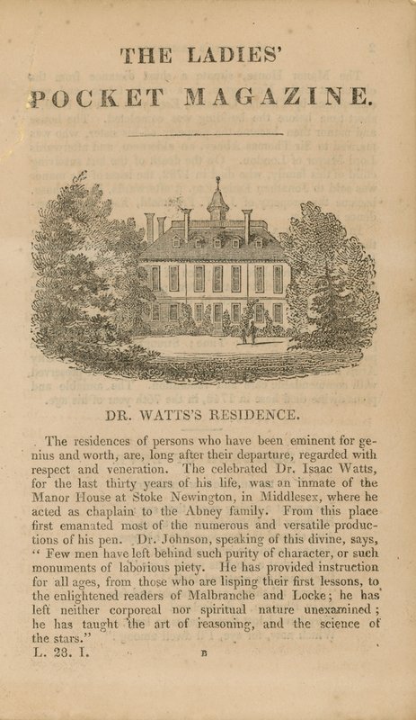 Residência do Dr. Watts de English School