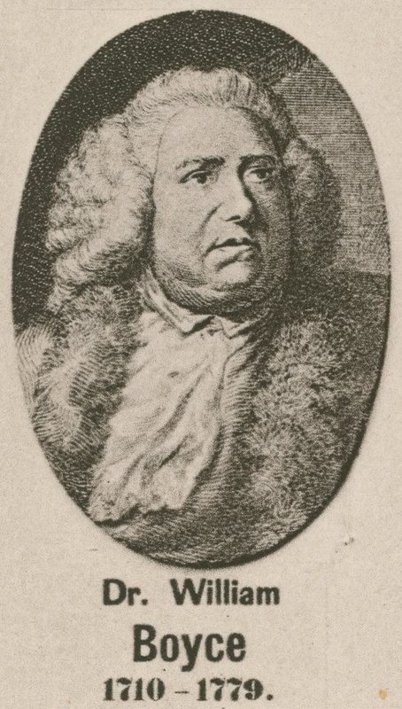 Dr. William Boyce (gravura) de English School