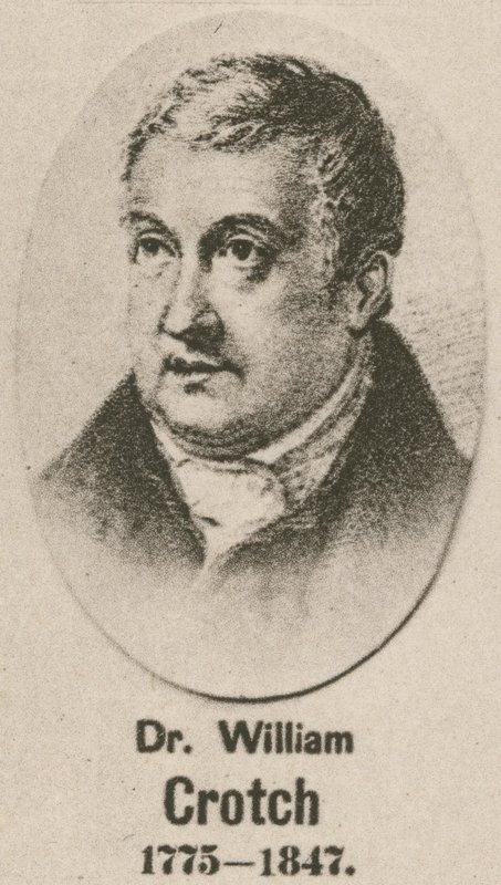 Dr. William Crotch (gravura) de English School