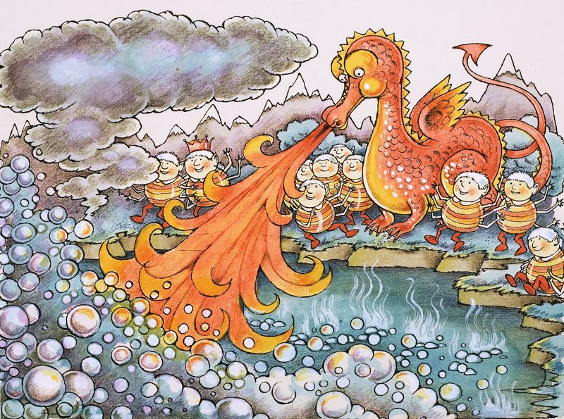 Dragão arroto de English School
