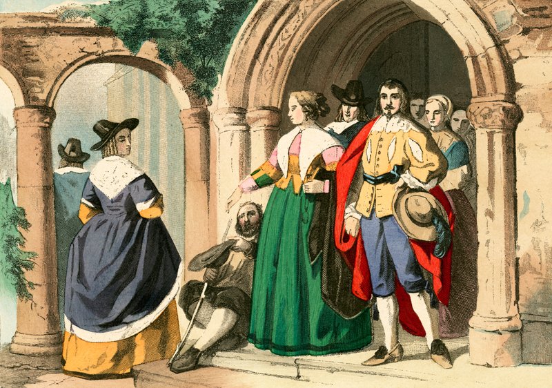 Vestido do commonalty de English School