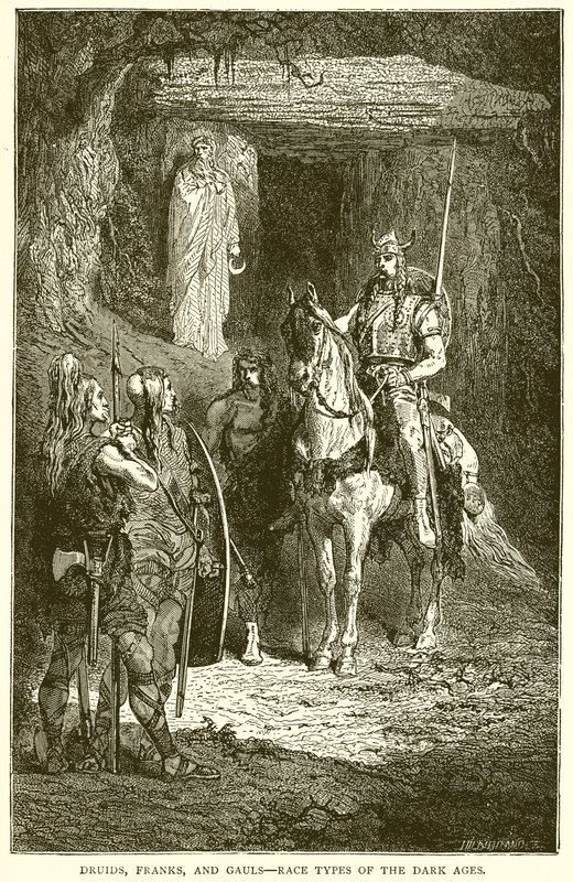 Druids, Franks e Gauls - Tipos de Corrida da Idade das Trevas de English School