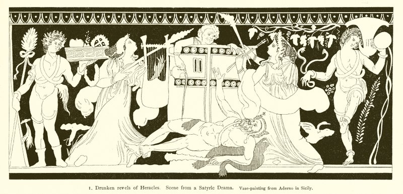 Revoltas bêbadas de Heracles de English School
