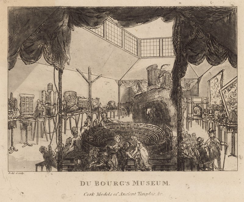 Du Bougs Museum, modelos de cortiça de templos antigos de English School