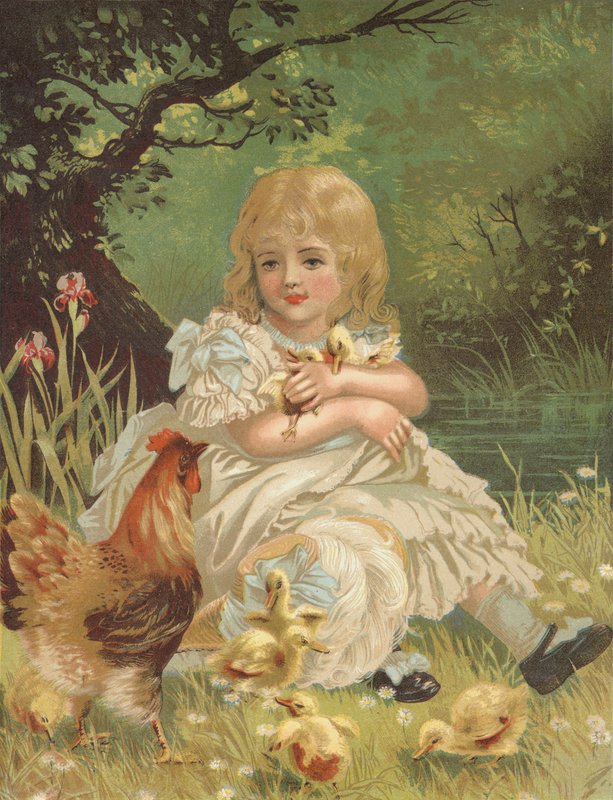 Patinhos (cromolitho) de English School