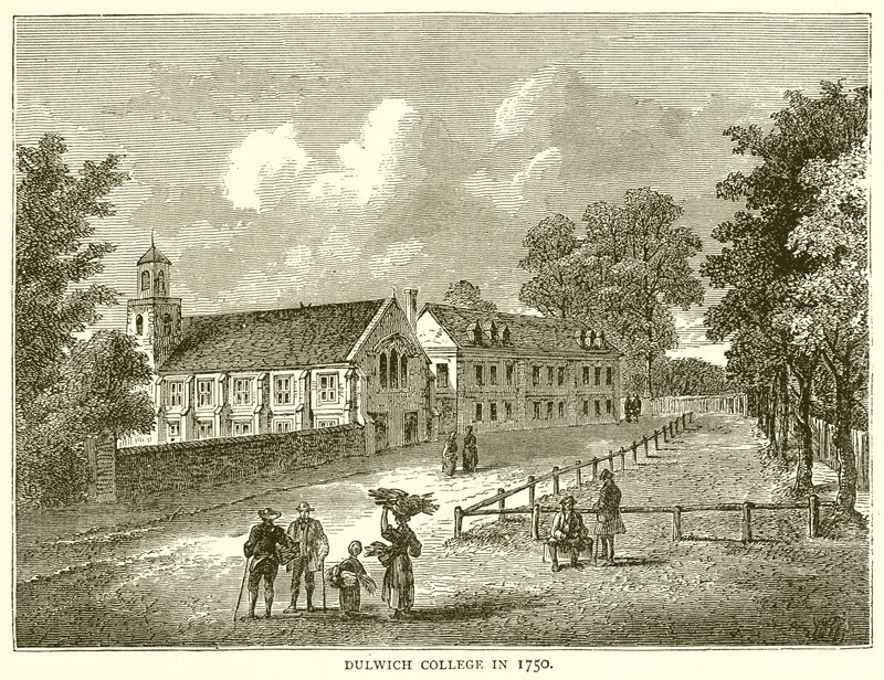 Dulwich College, em 1750 de English School