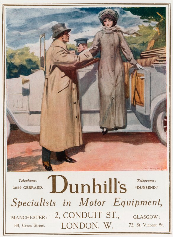 Dunhills, especialistas em equipamentos de motor, 2 Conduit Street de English School