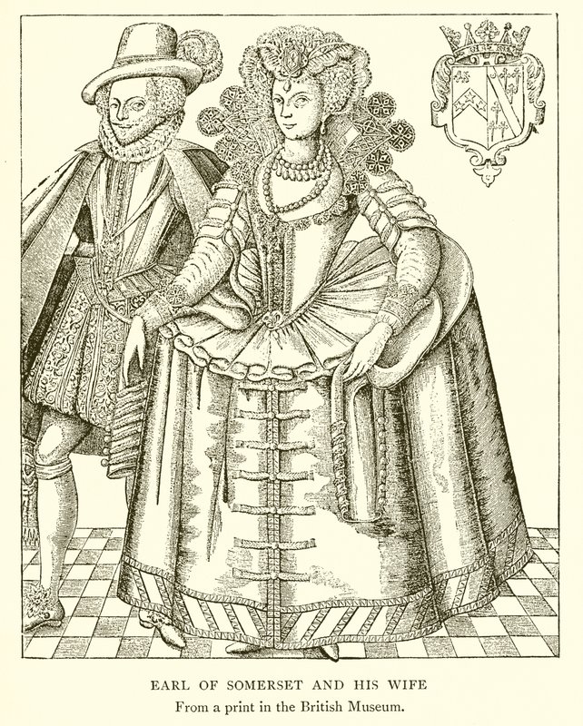 Conde de Somerset e sua esposa de English School
