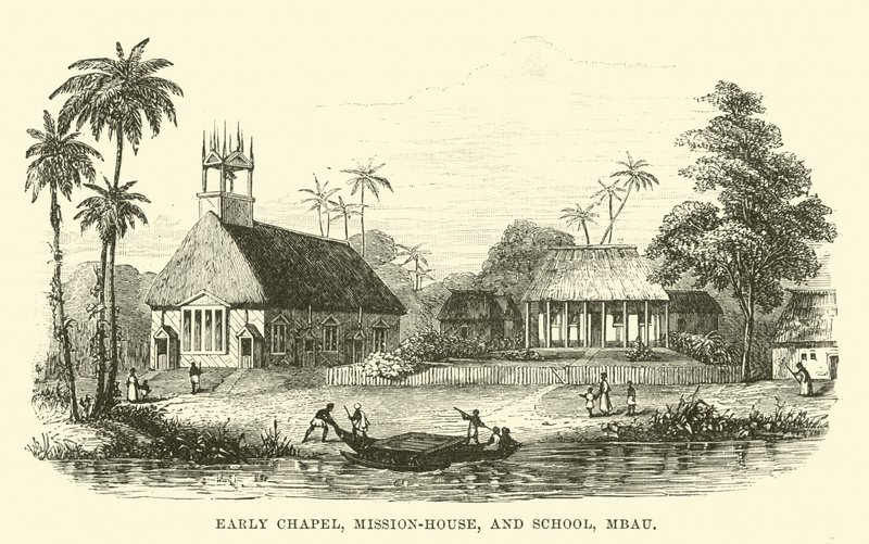 Capela Antiga, Casa da Missão e Escola, Mbau de English School
