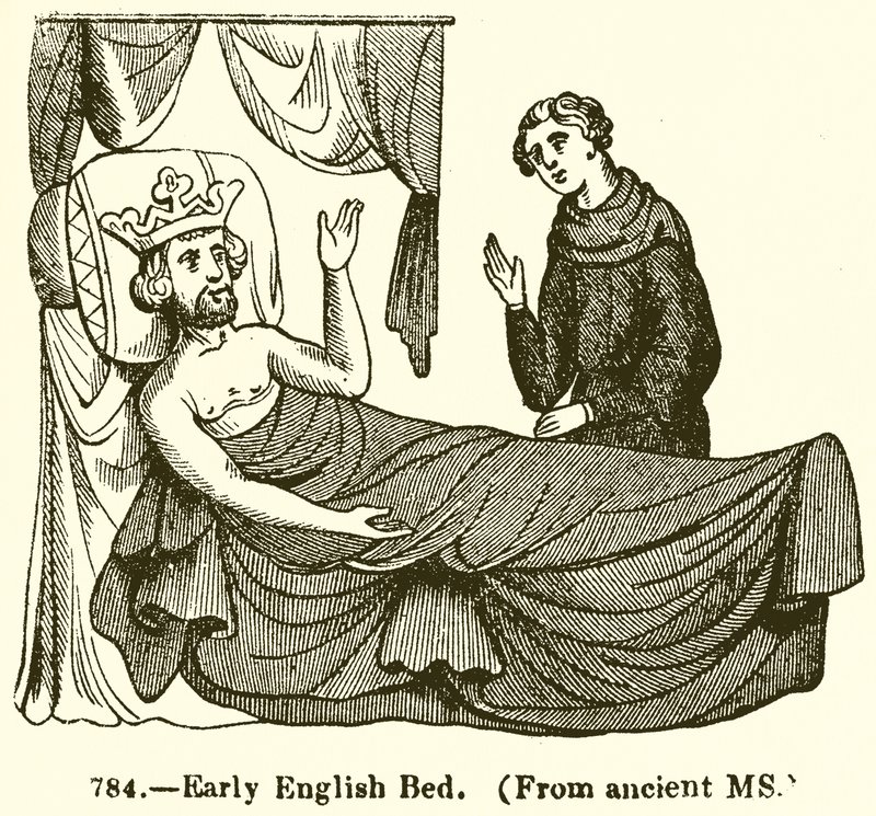 Cama inglesa adiantada de English School