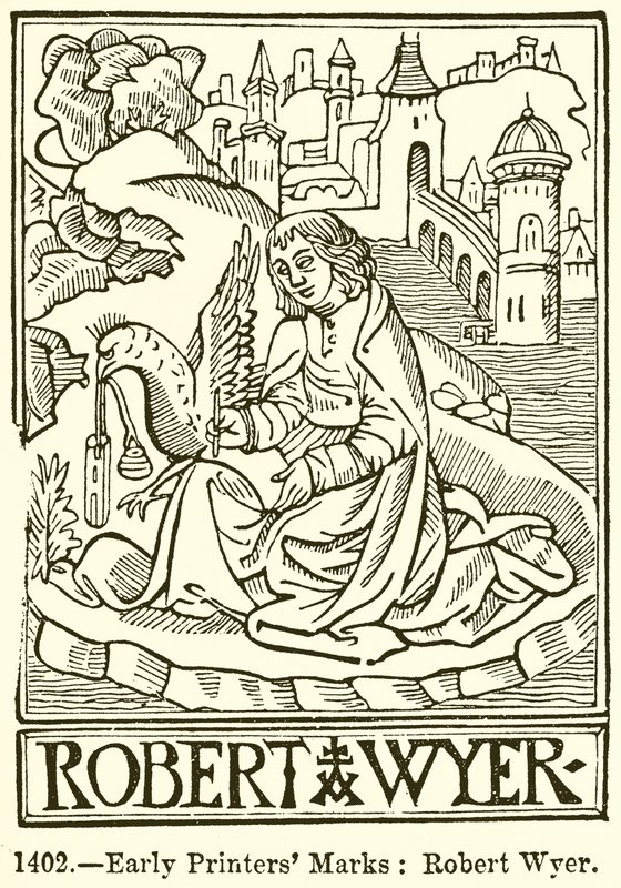 Marcas Primeiras Impressoras: Robert Wyer de English School
