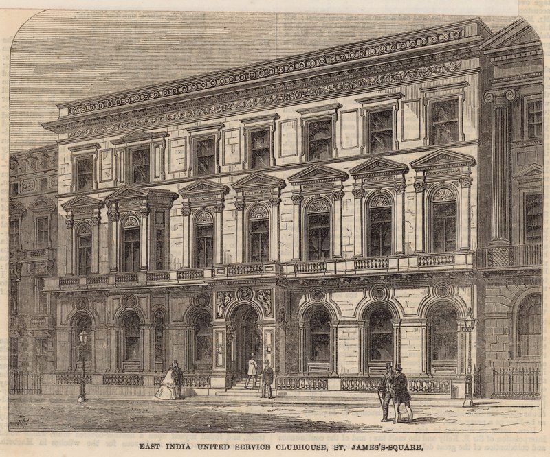 East India United Service Clubhouse, Praça St Jamess de English School