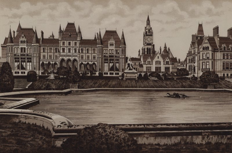 Eaton Hall, Frente Leste de English School