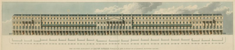 Eaton Square, Pimlico, na paróquia de St George, Hanover Square, Londres de English School