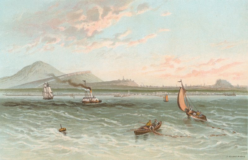 Edimburgo do Firth of Forth de English School
