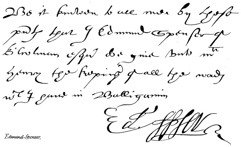 Edmund Spenser de English School