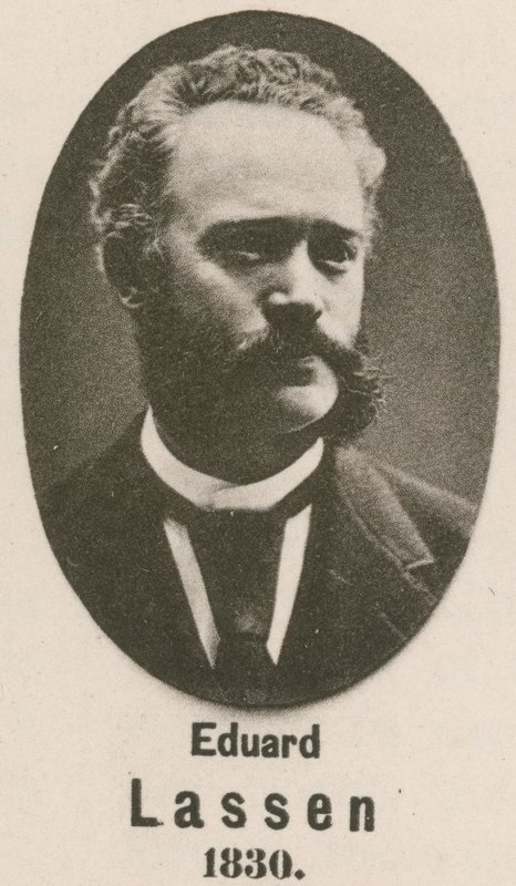 Eduard Lassen (gravura) de English School