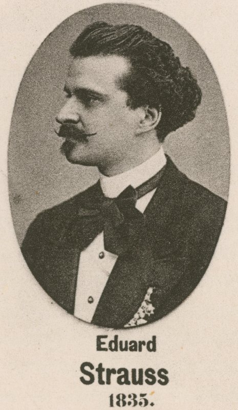 Eduard Strauss (gravura) de English School