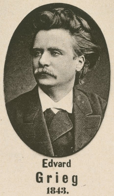 Edvard Grieg (gravura) de English School