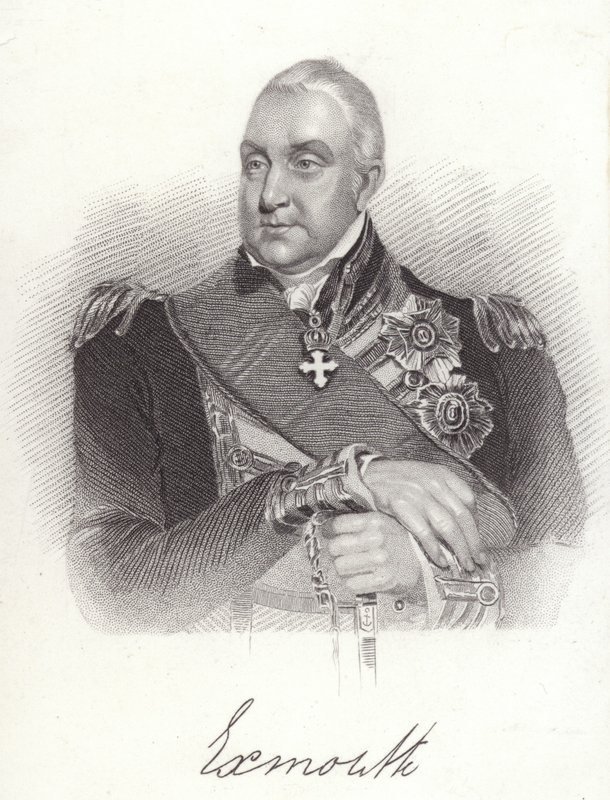 Edward Pellew, 1º Visconde Exmouth, almirante britânico de English School