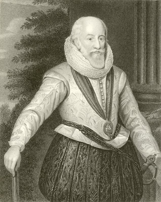 Edward Somerset, conde de Worcester de English School