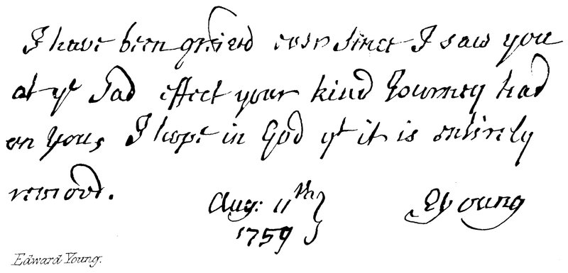 Edward Young de English School