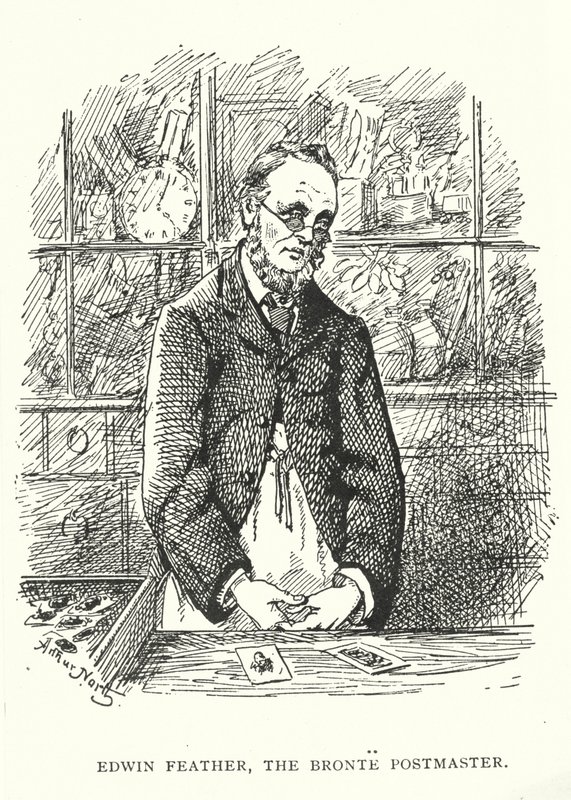 Edwin Feather, o carteiro de Bronte (gravura) de English School