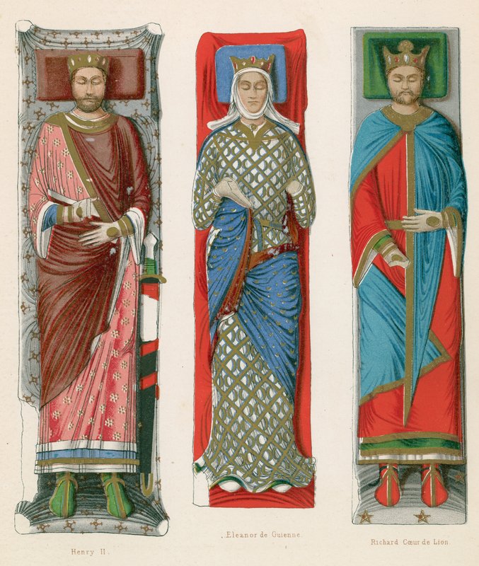 Efígies em Fontevraud de English School