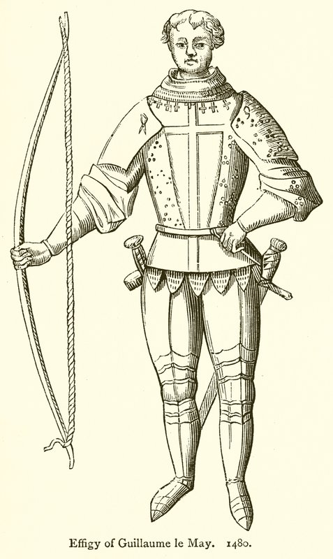 Efígie de Guillaume le May. 1480 de English School