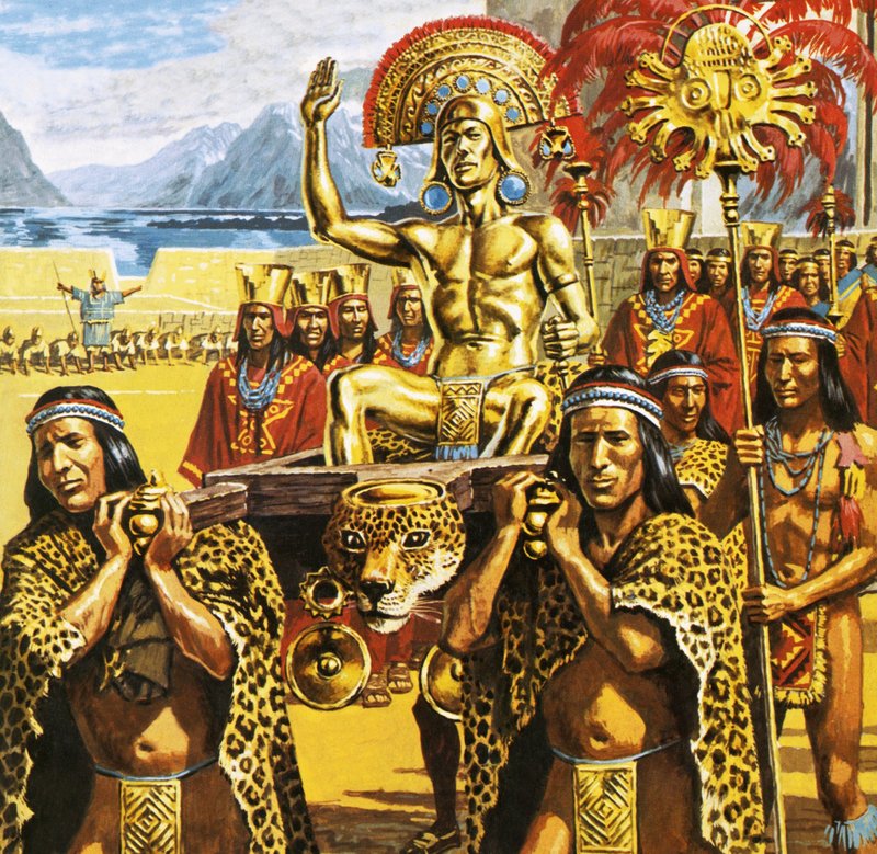 El Dorado, o homem dourado de English School