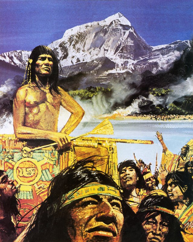 El Dorado, o homem dourado de English School