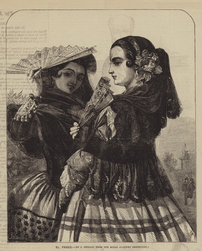 El Paseo (gravura) de English School