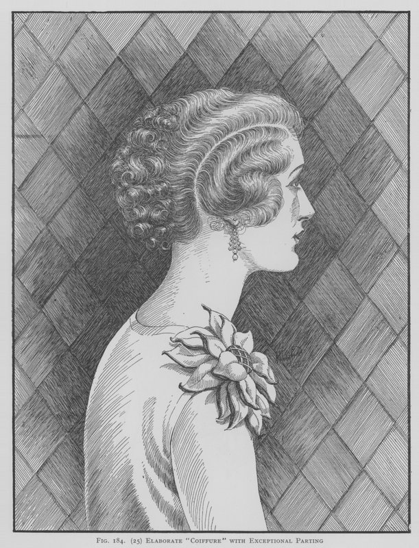 Elaborar Coiffure com separação excepcional (litho) de English School
